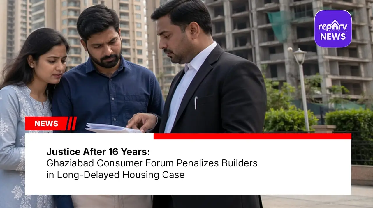 Justice After 16 Years: Ghaziabad Consumer Forum Penalizes Builders in Long-Delayed Housing Case
